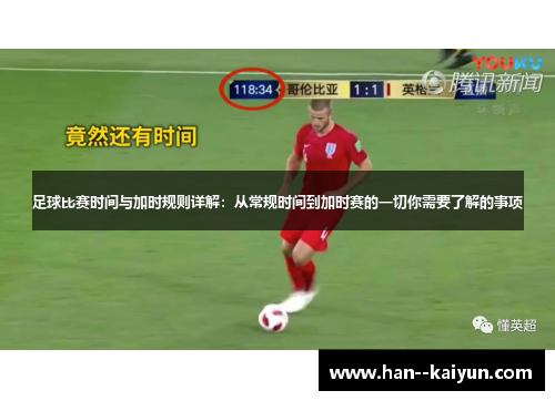 足球比赛时间与加时规则详解：从常规时间到加时赛的一切你需要了解的事项